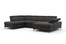 sit&more Wohnlandschaft Cabrio U-Form | Braun