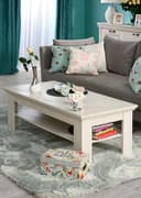 FORTE Couchtisch Kashmir | Weiß 5