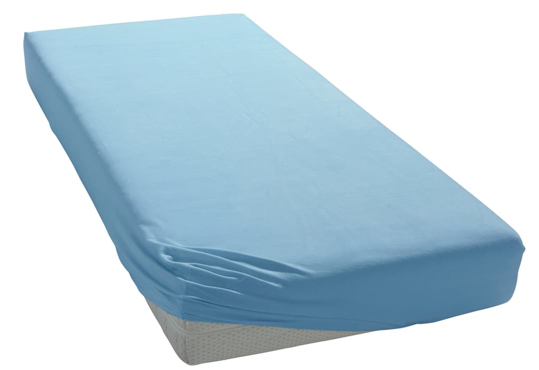 bellana Jersey Aqua Spannbettlaken | Blau