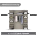 rauch Kleiderschrank VOYAGER | Weiß 4