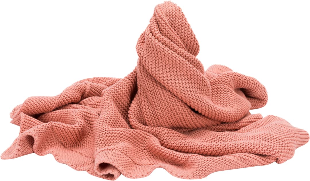 Fillikid Strick-Babydecke | Rosa