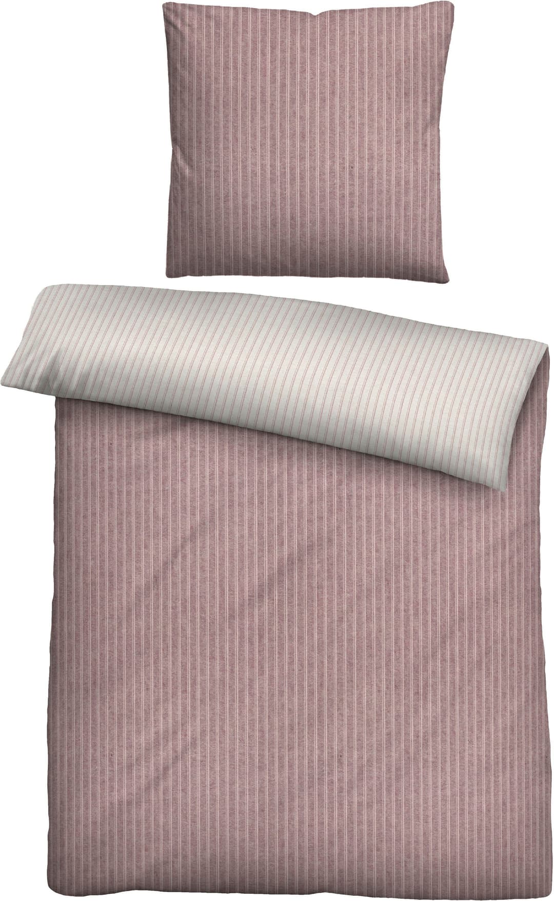 Biberna Wendebettwäsche Tillmann | Rosa
