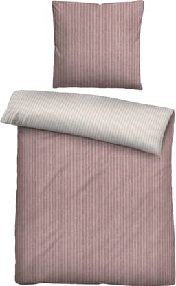 Biberna Wendebettwäsche Tillmann | Rosa