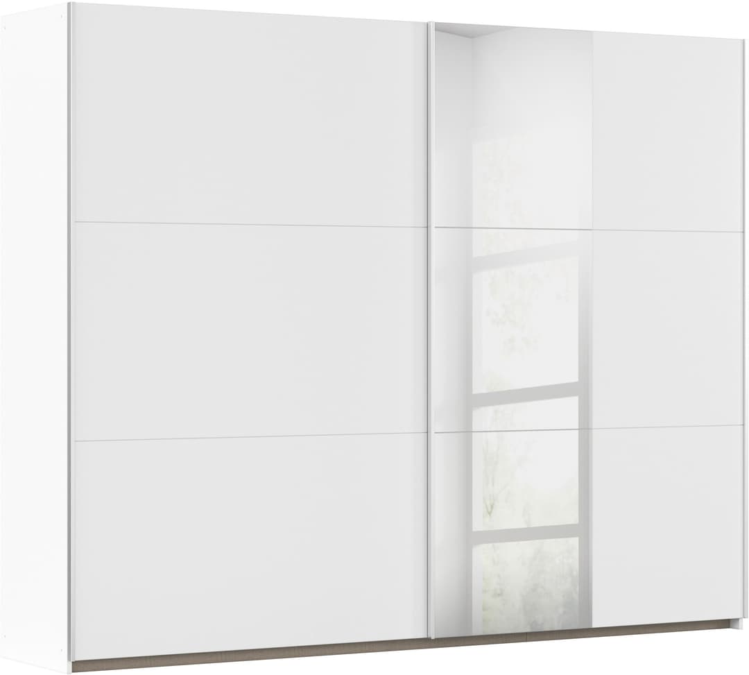 rauch Schwebetürenschrank Kleiderschrank AURELIO | Weiß