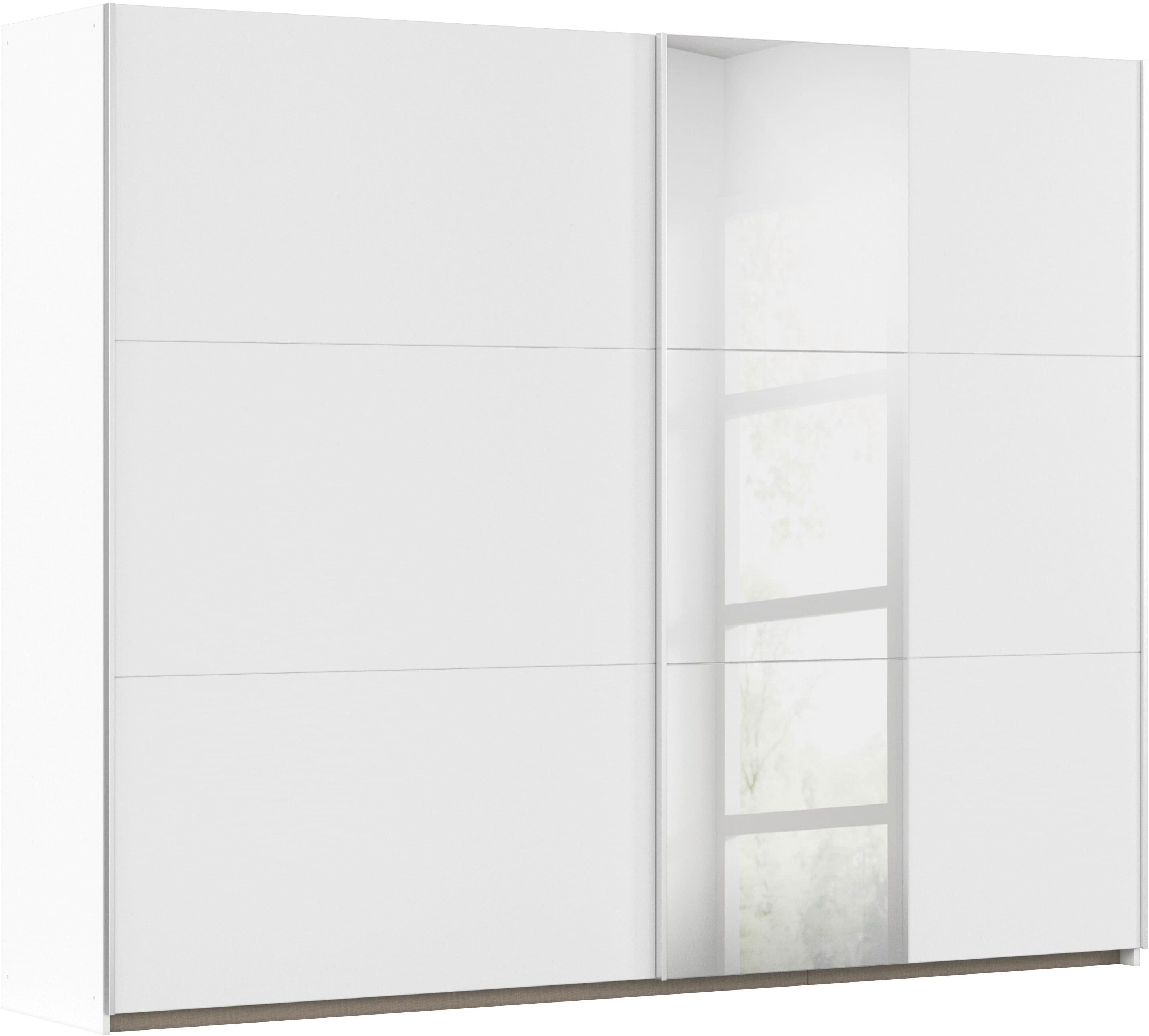 rauch Schwebetürenschrank Kleiderschrank AURELIO | Weiß
