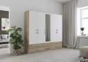 rauch Kleiderschrank HERSBRUCK | Holztöne 2