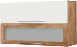 KOCHSTATION Klapphängeschrank KS-Wien | Holztöne
