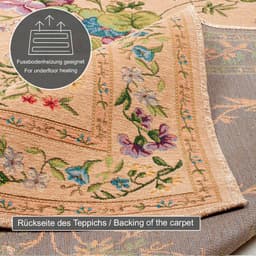 THEKO Teppich Flomi Sagrini | Beige