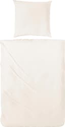 Primera Bettwäsche Uni Luxus-Satin | Beige