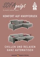 Jockenhöfer Gruppe Ecksofa Double One L-Form | Braun 3