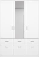 rauch Kleiderschrank BREMEN | Weiß 4