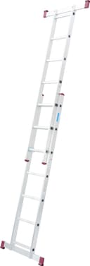 KRAUSE Schiebeleiter Corda, 2x7 Sprossen | Silber 3