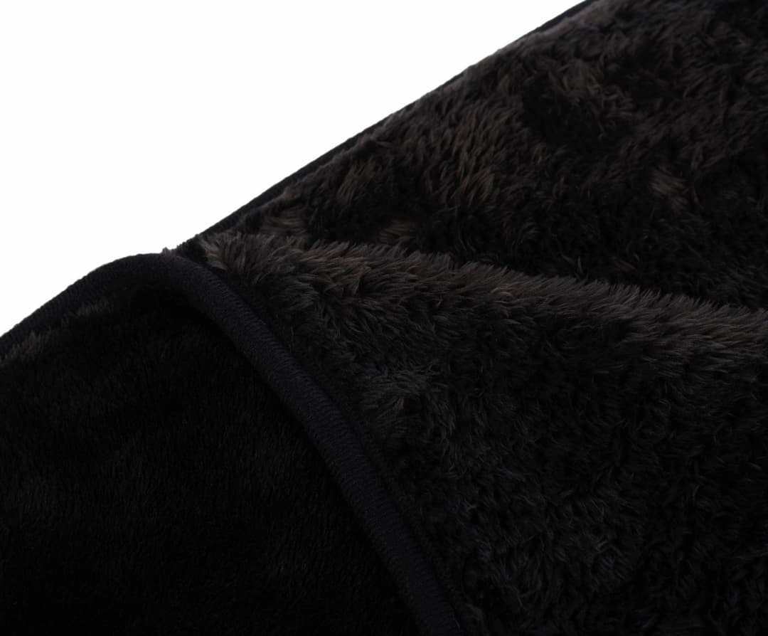 Wohndecke Premium Cashmere Feeling | Schwarz