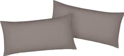 bellana Kissenbezug Mako-Jersey-Exclusiv | Braun