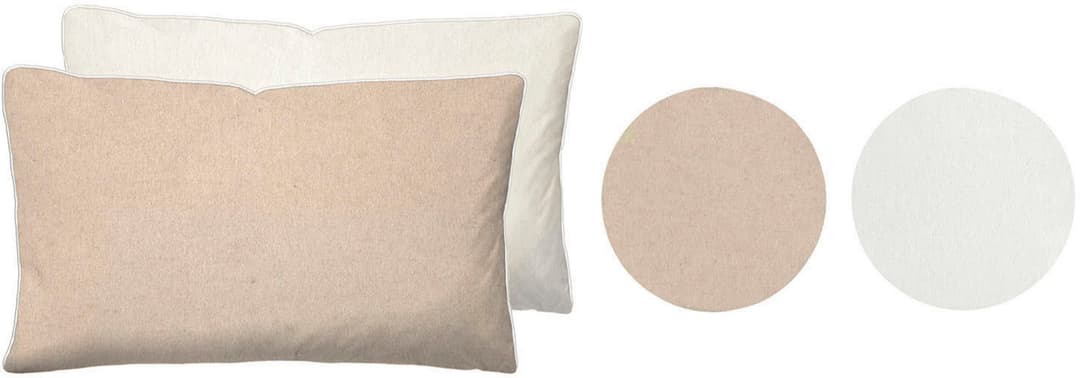 Biberna Hermal Kissenbezug | Beige