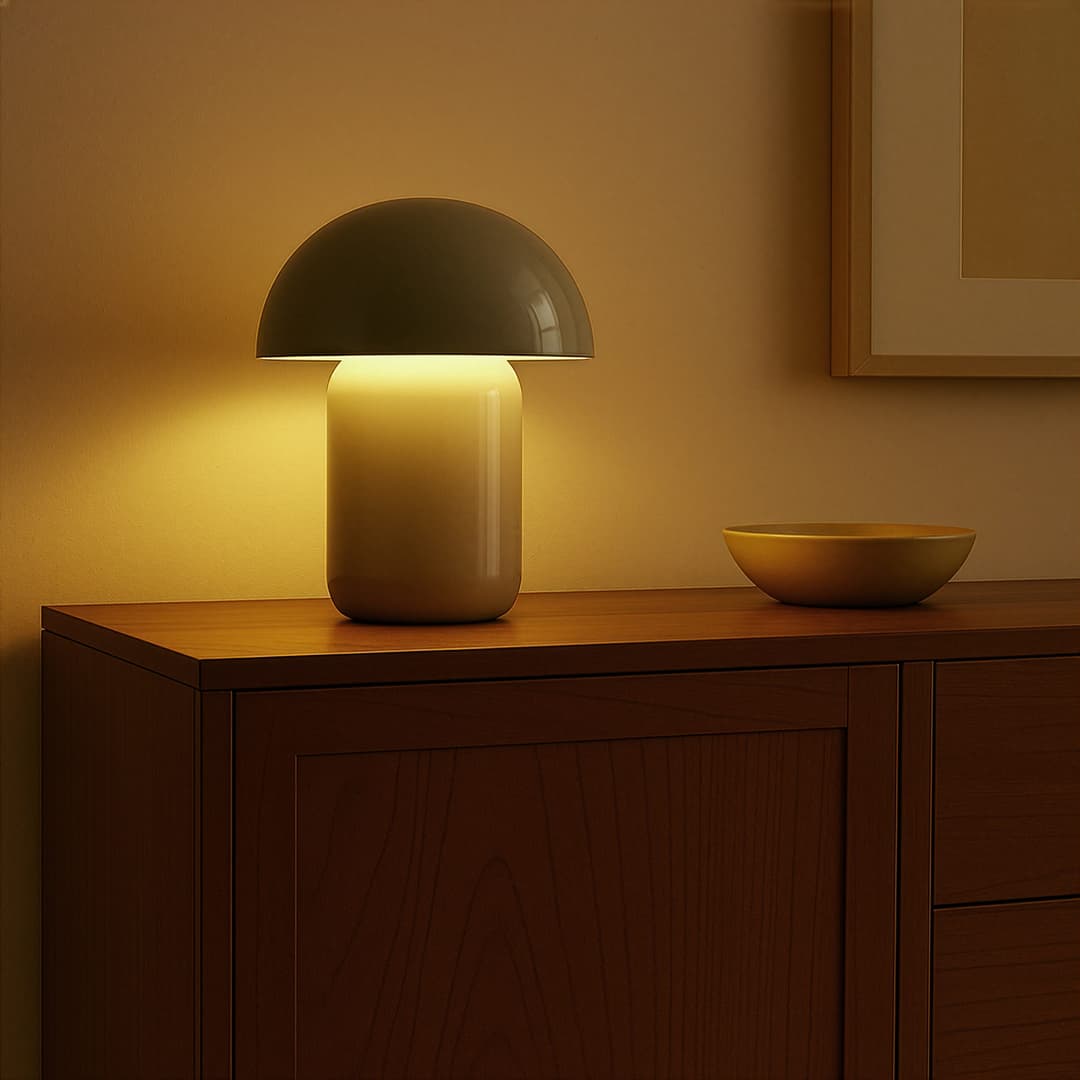 LeGer Home by Lena Gercke LED Tischleuchte Galilea | Beige