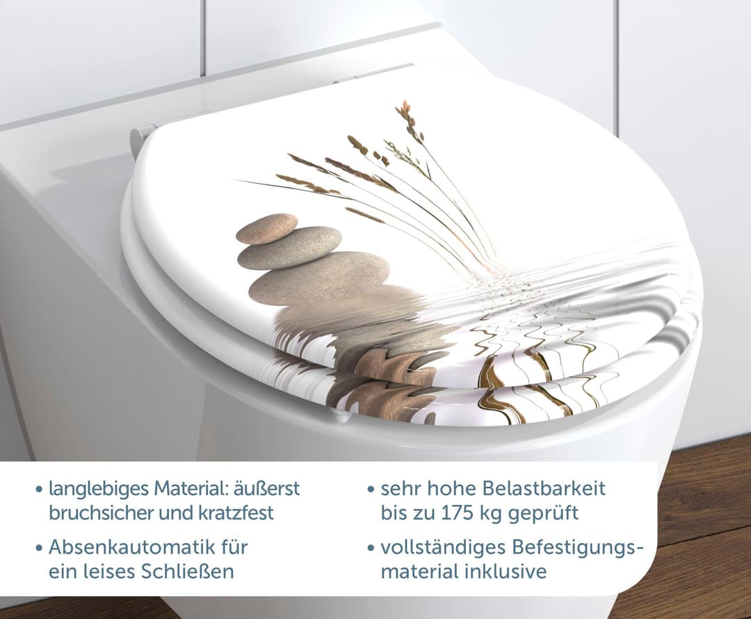Schütte WC-Sitz Balance | Mehrfarbig
