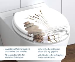 Schütte WC-Sitz Balance | Mehrfarbig