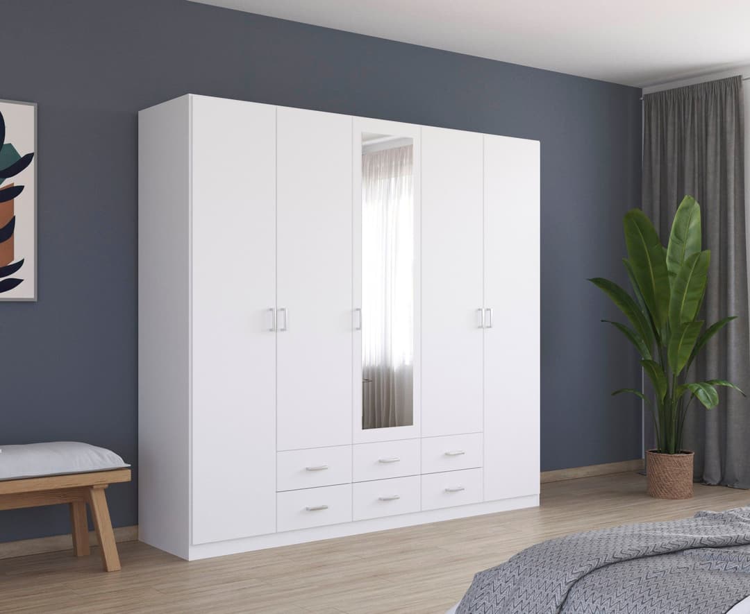 rauch Kleiderschrank GAMMA | Weiß