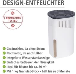 Wenko Luftentfeuchter Drop | Weiß