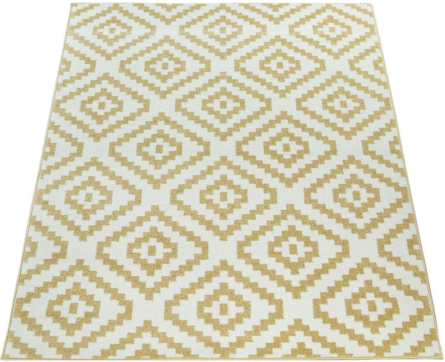 Paco Home Teppich Stella 400 | Gelb