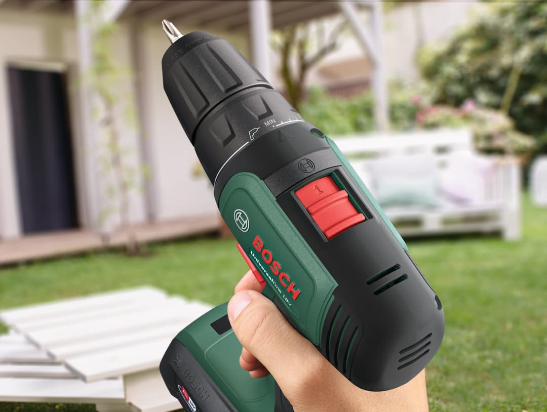 Bosch Home & Garden Akku-Bohrschrauber UniversalDrill 18V | Grün