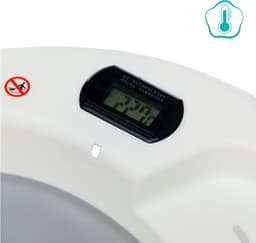 Fillikid Babybadewanne Beluga | Grau