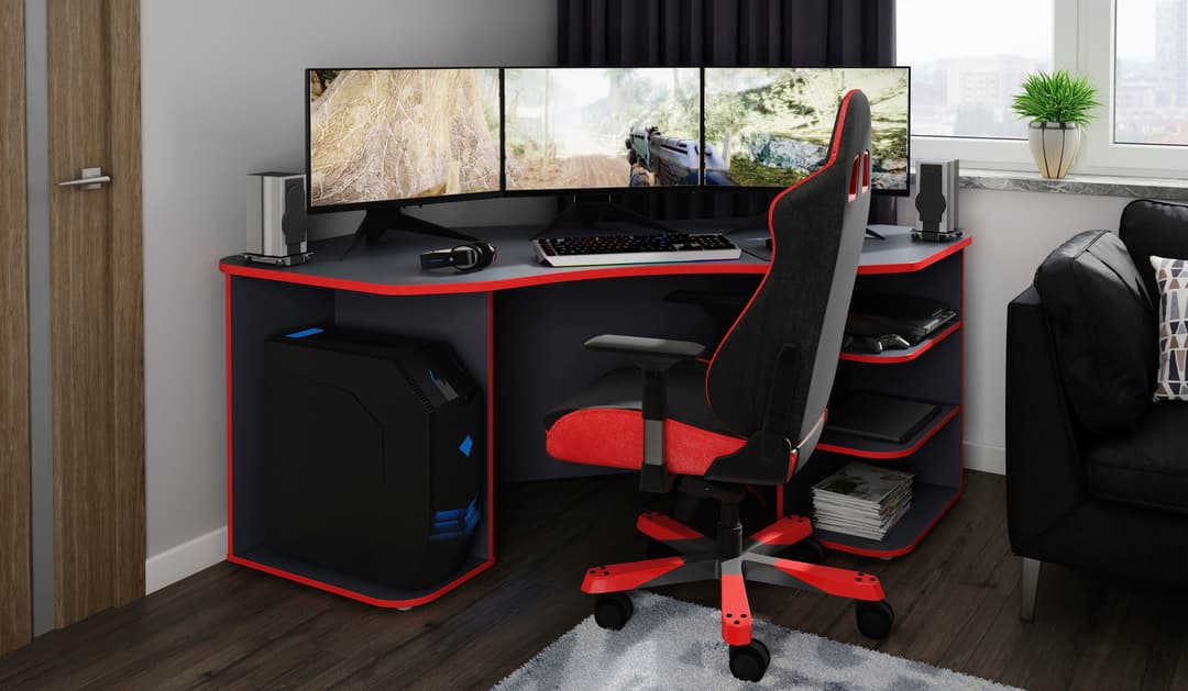 byLIVING Gamingtisch Thanatos | Mehrfarbig