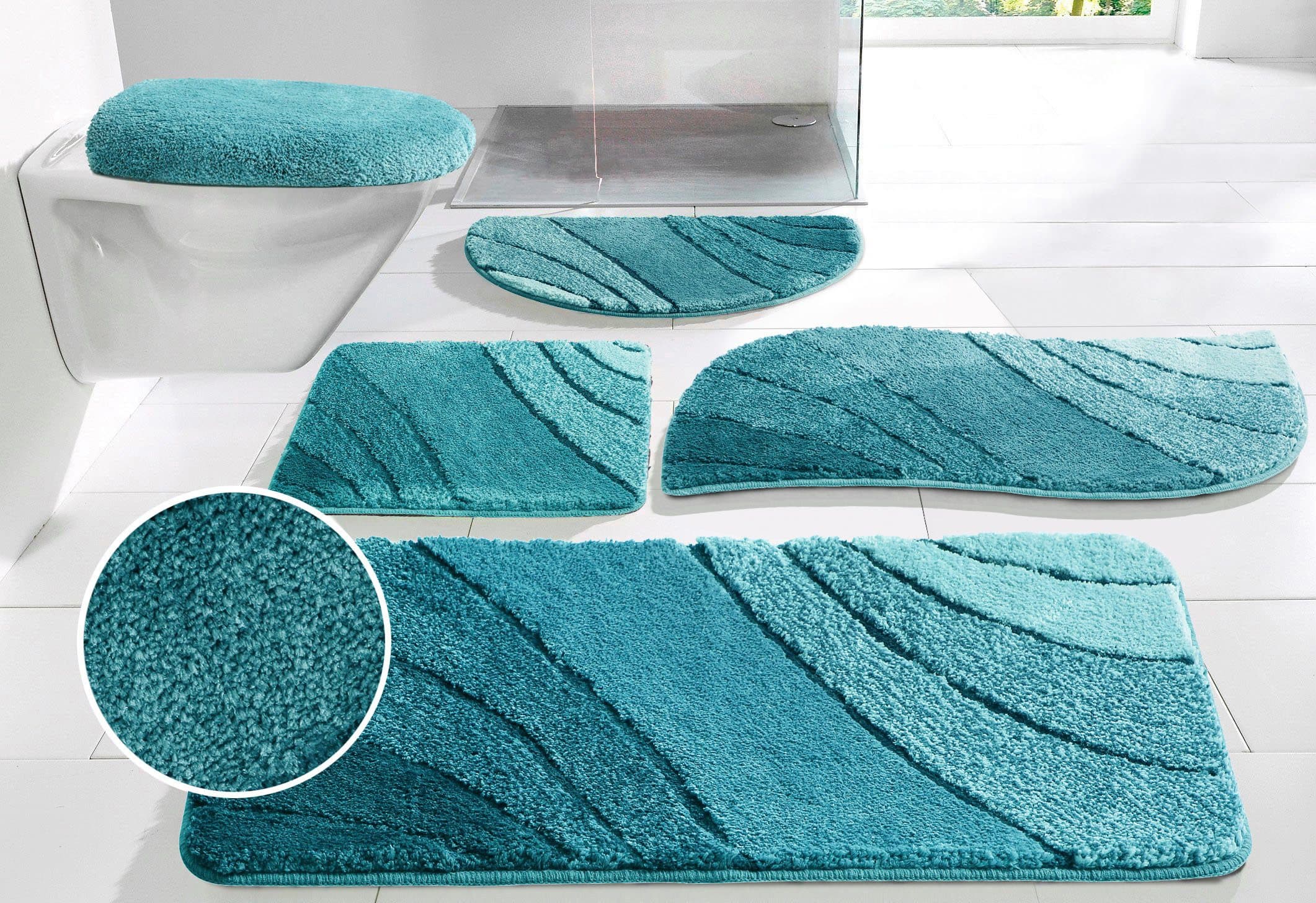 OTTO home Badematte Josie | Türkis