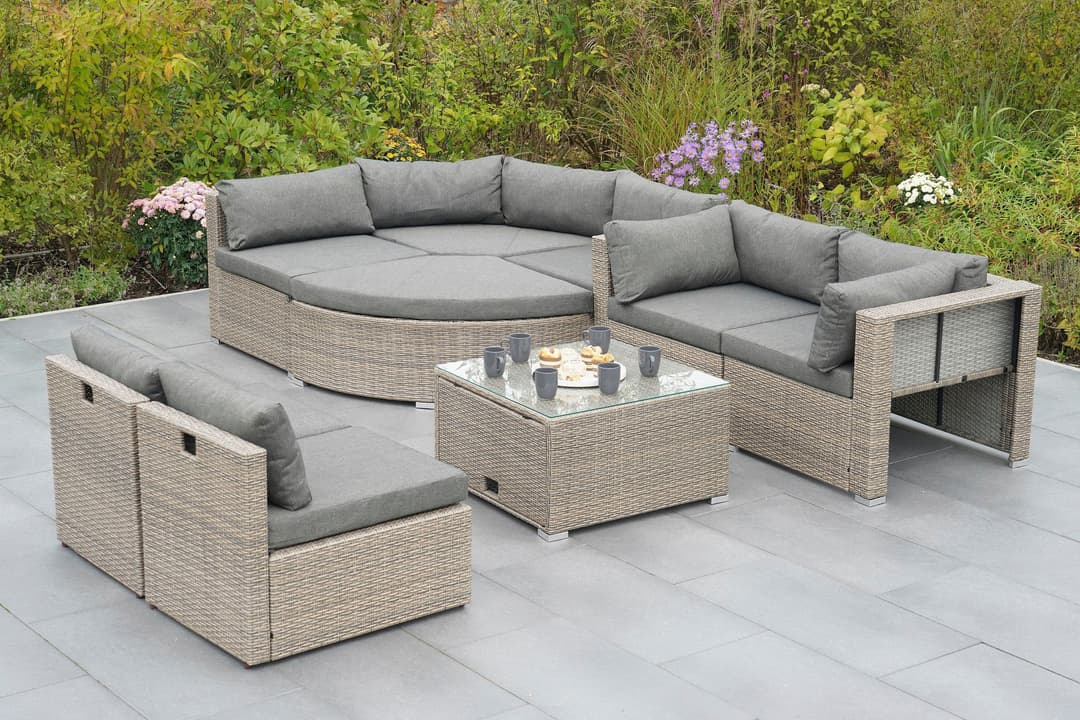 MERXX Gartenlounge-Set Rivello | Beige
