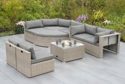 MERXX Gartenlounge-Set Rivello | Beige