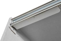 rauch Schwebetürselbsteinzug Soft-Close Zubehör Kleiderschrank | Grau