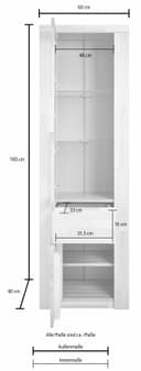 OTTO home Vitrine ZARA75 | Holztöne 2