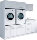 Laundreezy Mehrzweckschrank-Set | Weiß