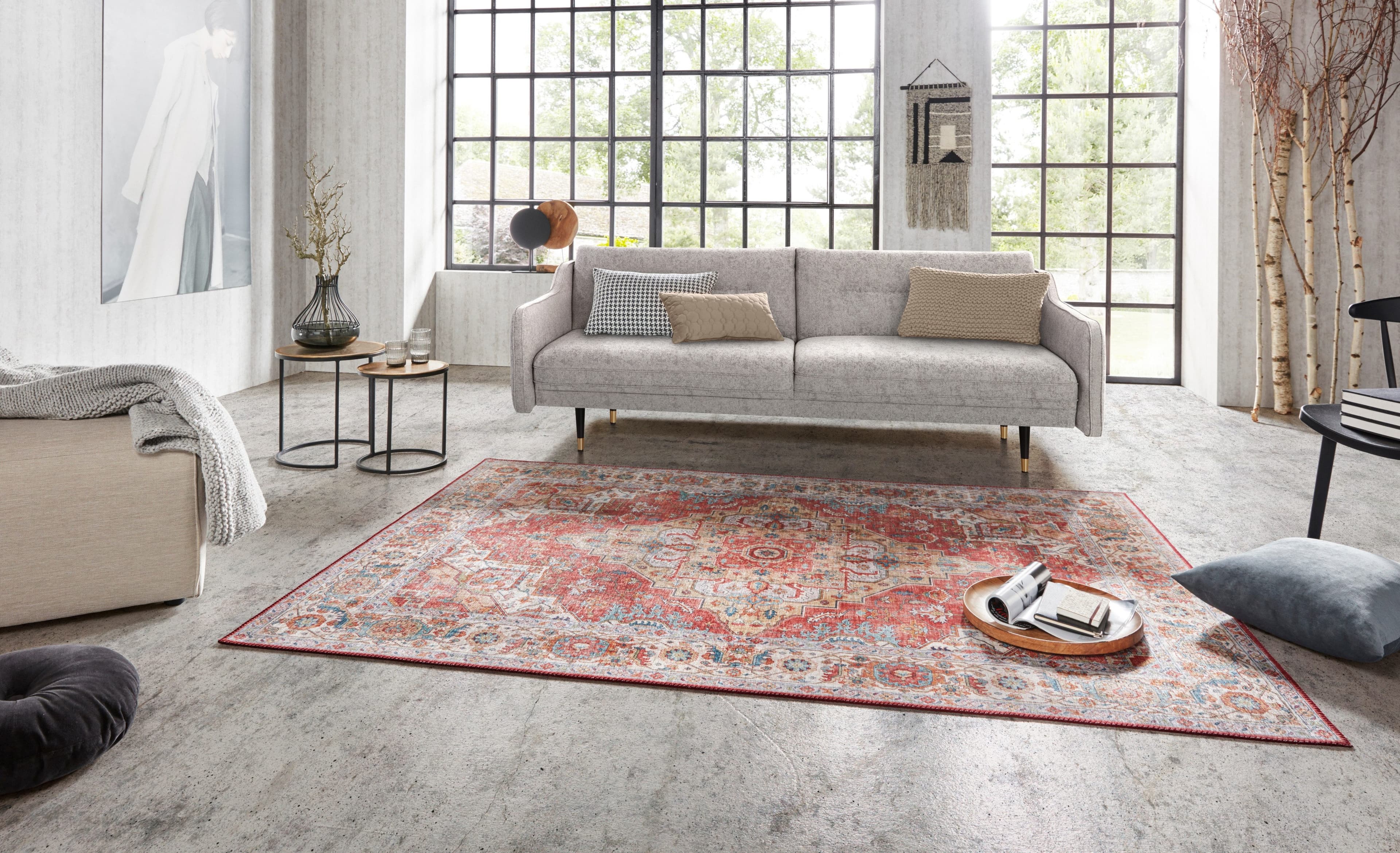 HANSE Home Teppich Sylla | Rot