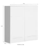 welltime Hängeschrank Portofino | Weiß 3
