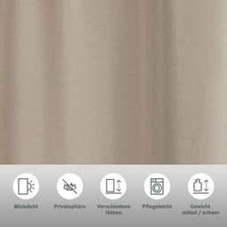Bruno Banani Vorhang Lagan | Beige