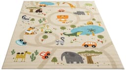 the carpet Teppich Happy Life | Beige