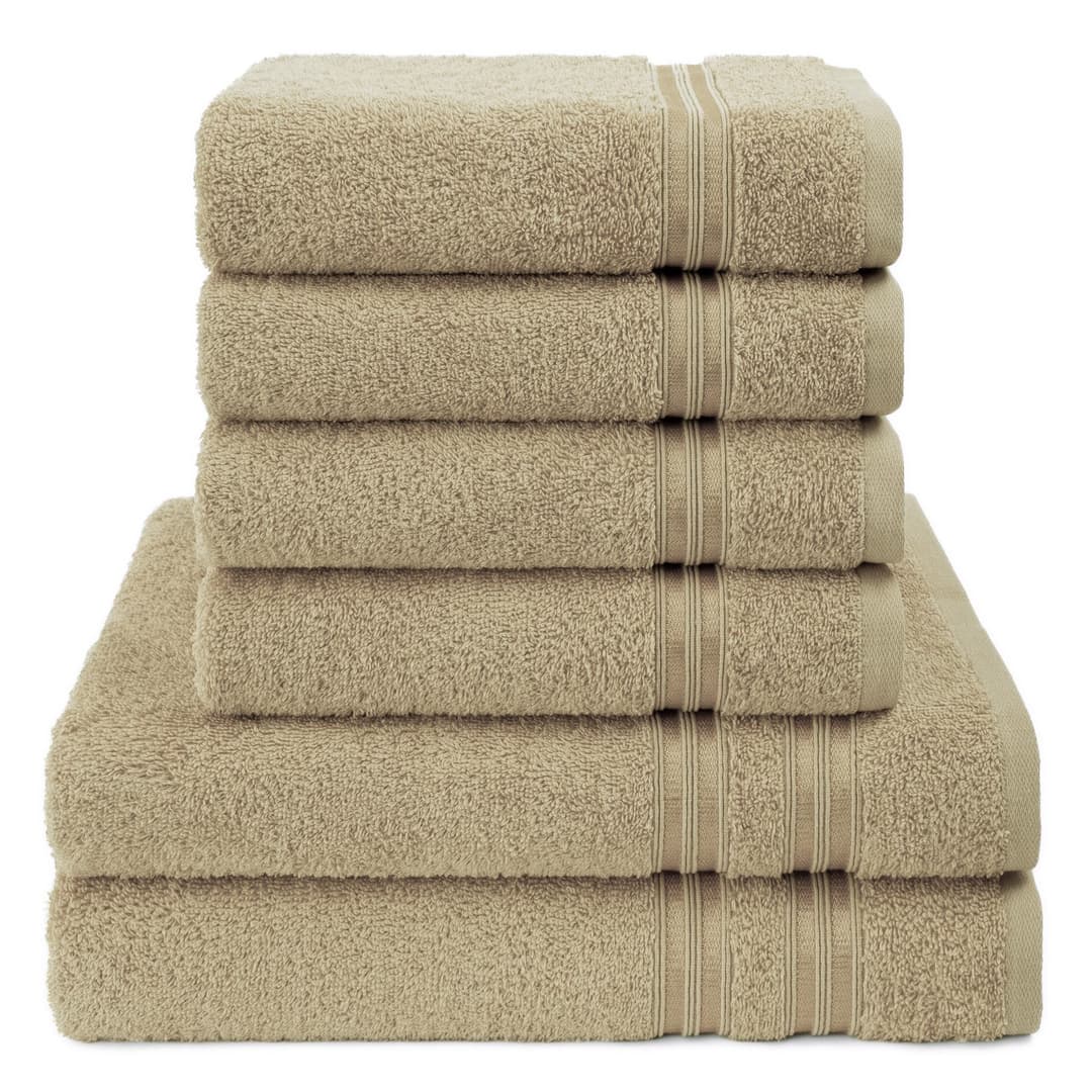 HAMMETEX Handtuch Set | Beige