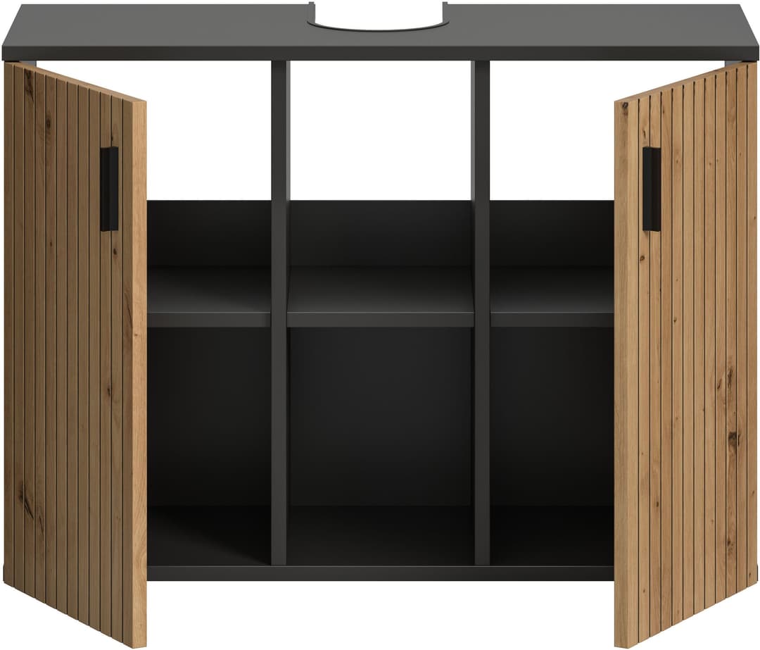 welltime MANI Waschbeckenunterschrank | Holztöne