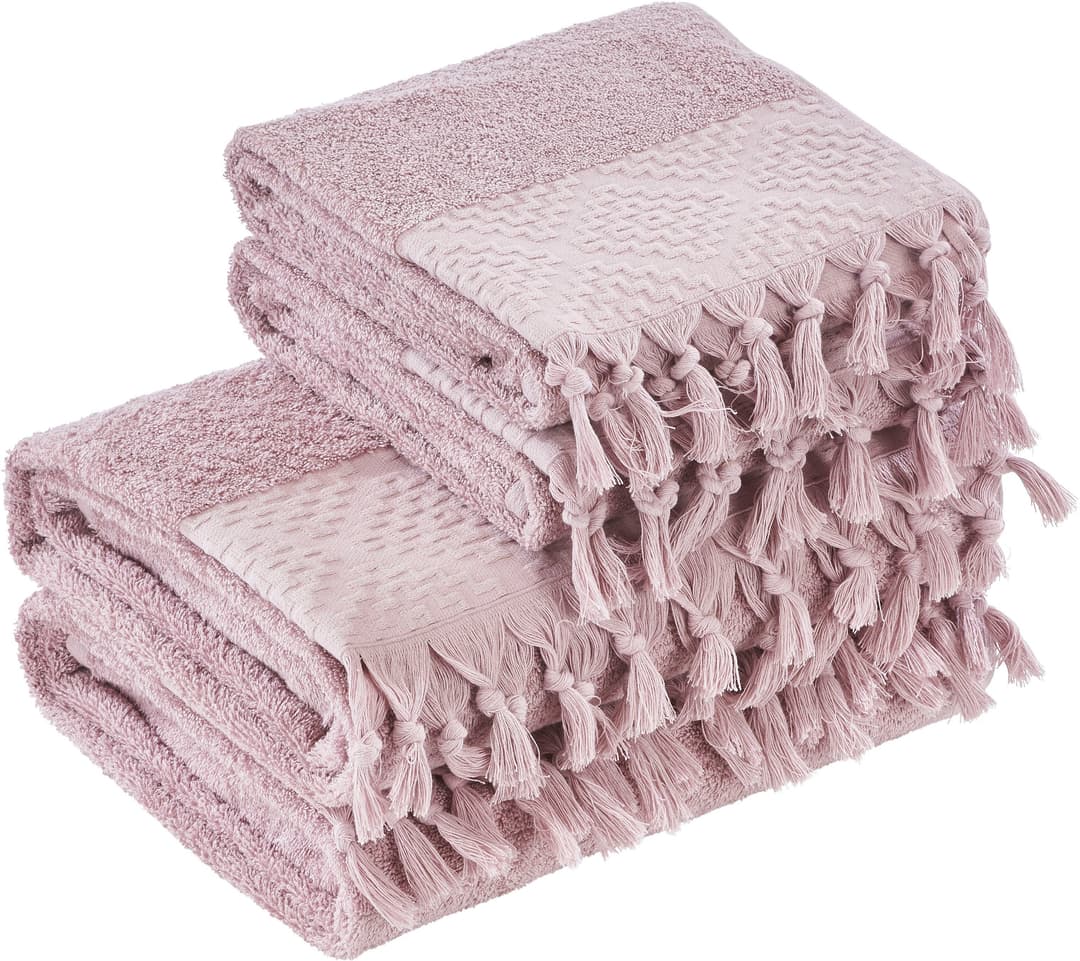 done.® Handtuch Set Provence Bohéme | Rosa