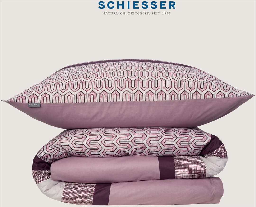 Schiesser Bettwäsche Siena | Rot