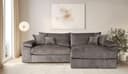 Home affaire Ecksofa Soft&Cosy XXL L-Form | Grau