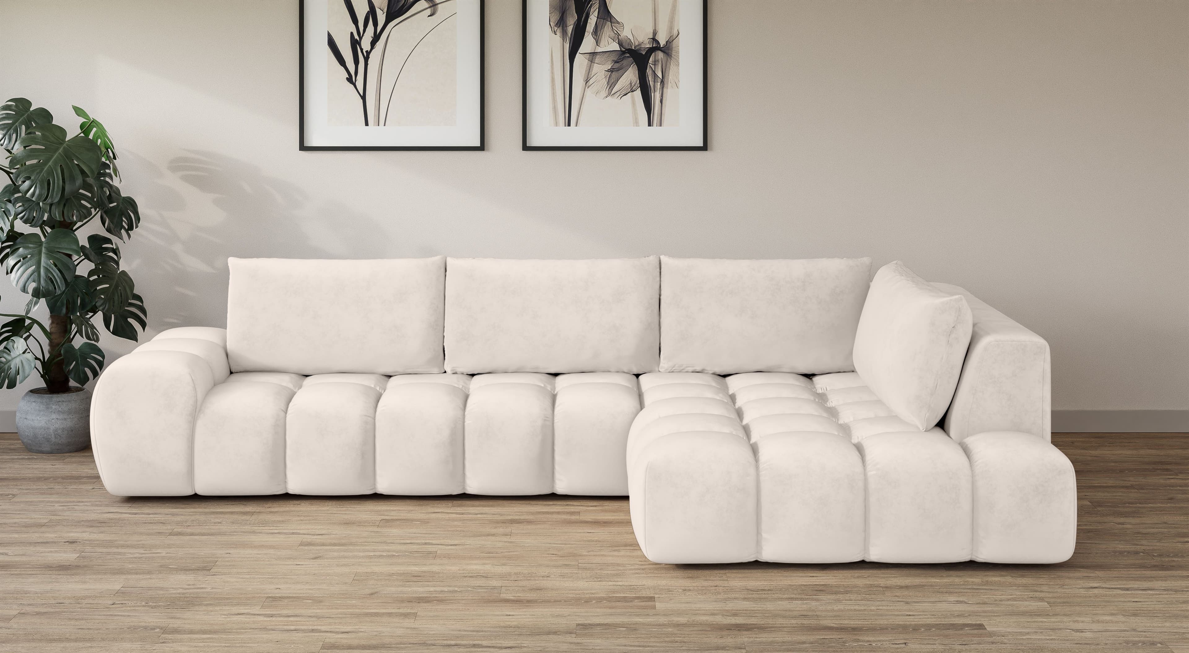OTTO home Ecksofa AZITA | Beige