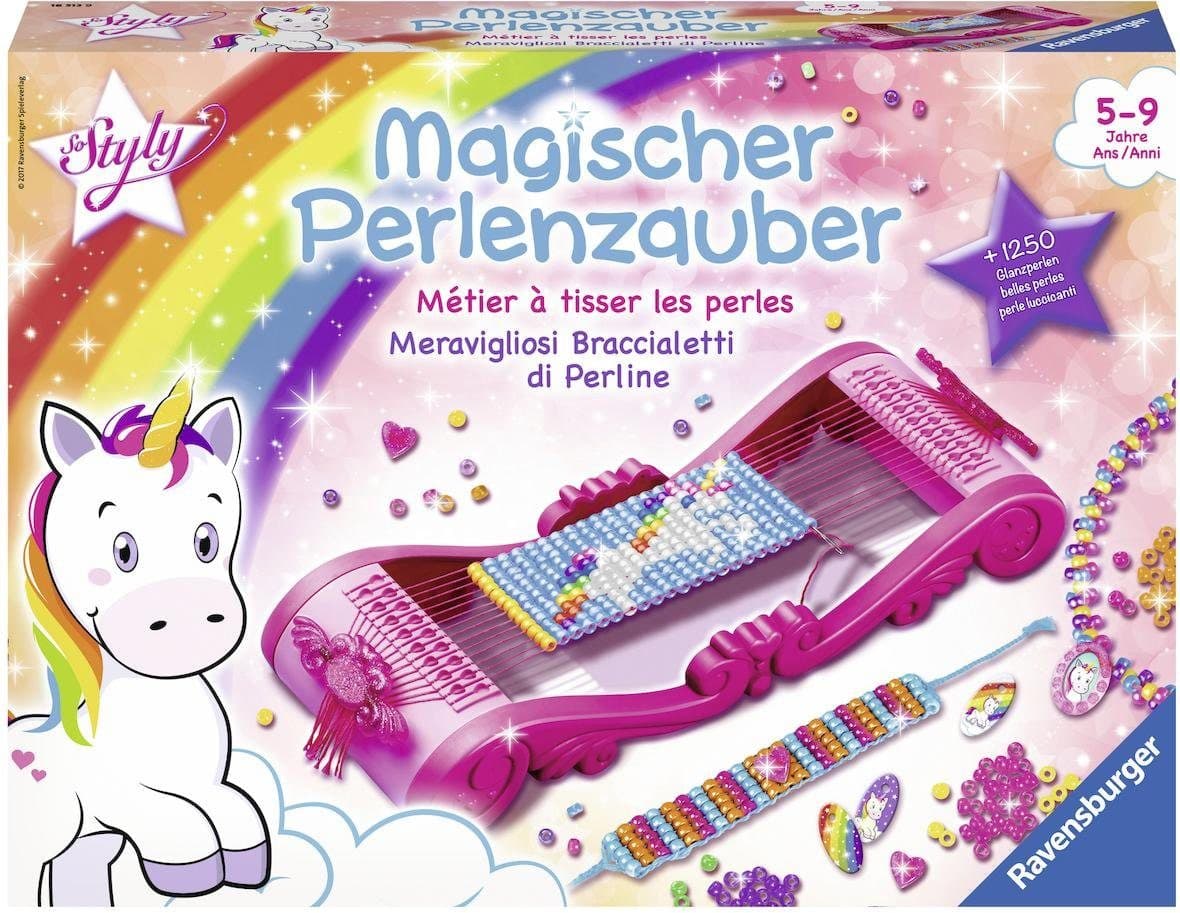 Ravensburger Kreativset So Styly, Magischer Perlenzauber Einhorn