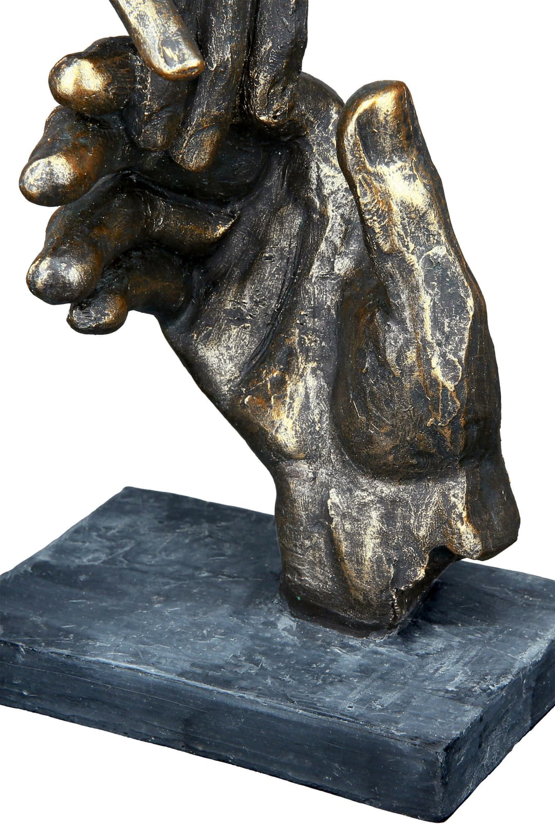 Casablanca by Gilde Dekofigur Skulptur Two hands | Braun