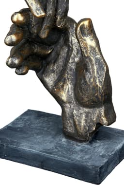 Casablanca by Gilde Dekofigur Skulptur Two hands | Braun