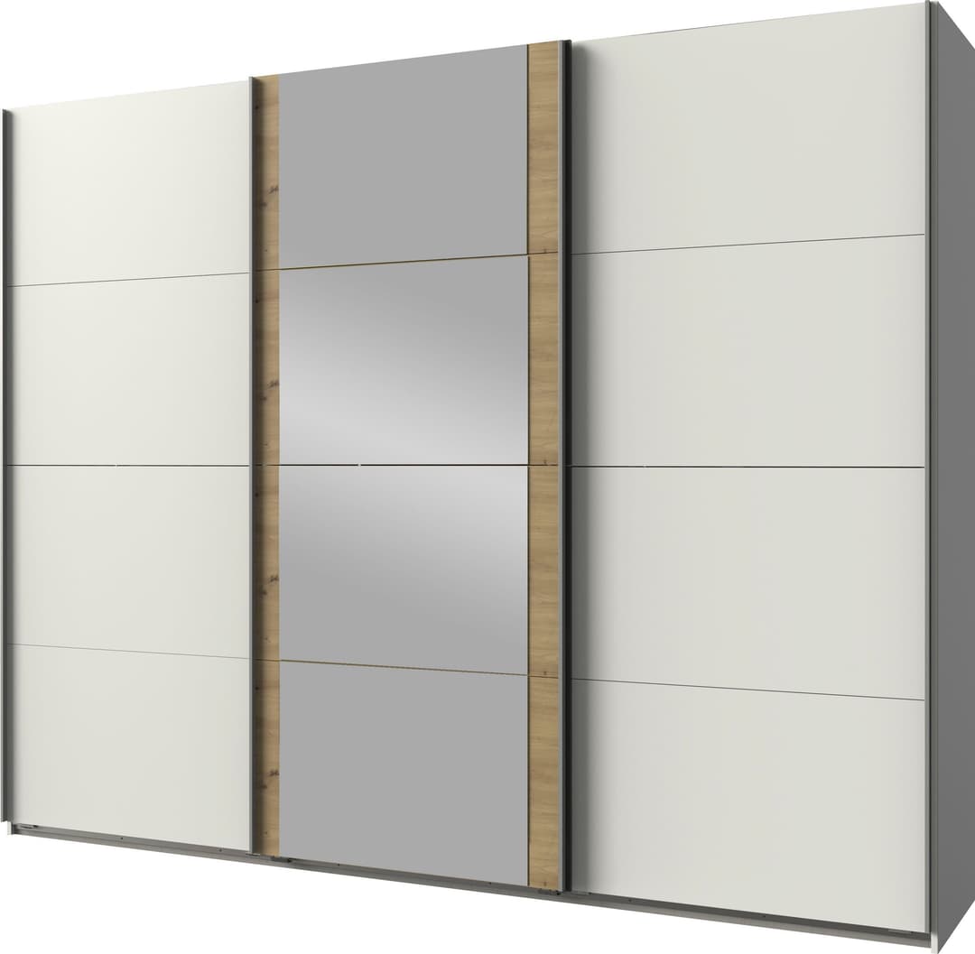 Wimex Schwebetürenschrank Bern | Weiß