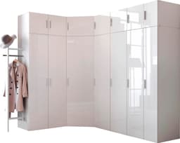 Wimex Drehtürenschrank Malta | Weiß
