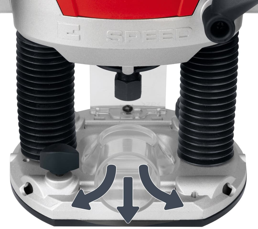 Einhell Oberfräse TE-RO 1255 E | Rot
